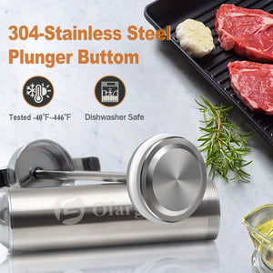 Stainless Steel Marinade Meat Injector Syringe