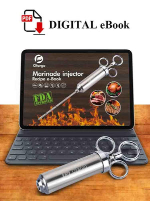 Livre électronique de recettes pour Ofargo injecteur de viande (FR)