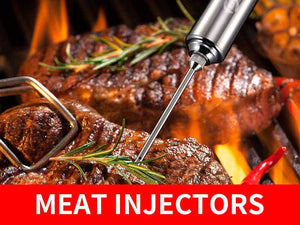  ofargo turkey injector syringe for meat bbq grill smoker 